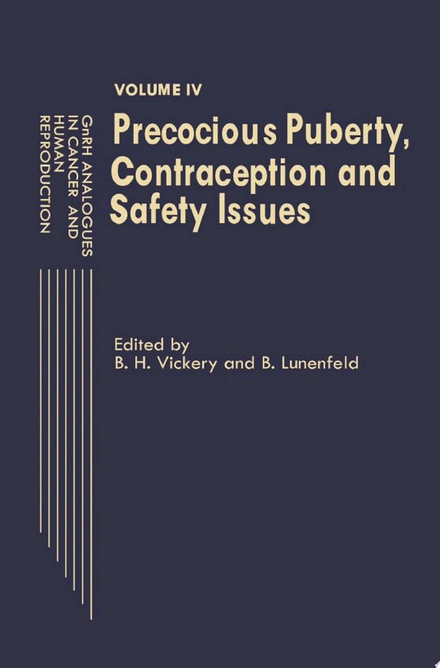 GnRH Analogs in Human Reproduction